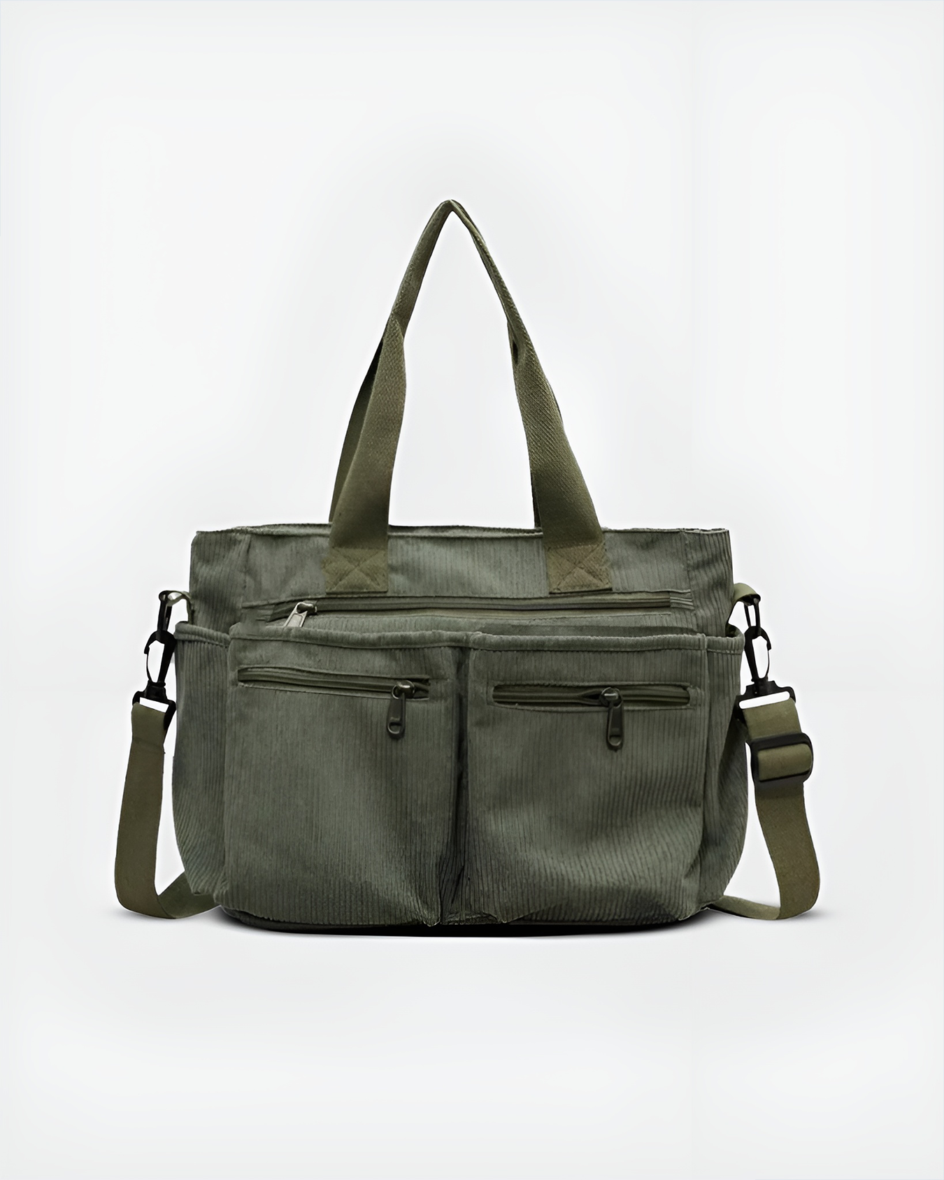 Ivy  Corduroy Utility Tote Bag