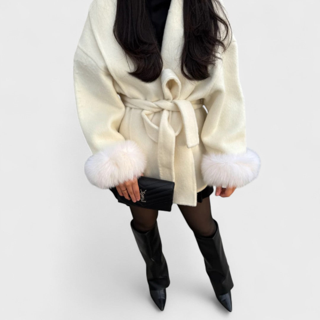 VERENA | ELEGANT WARM COAT WITH TUMMY COVERAGE
