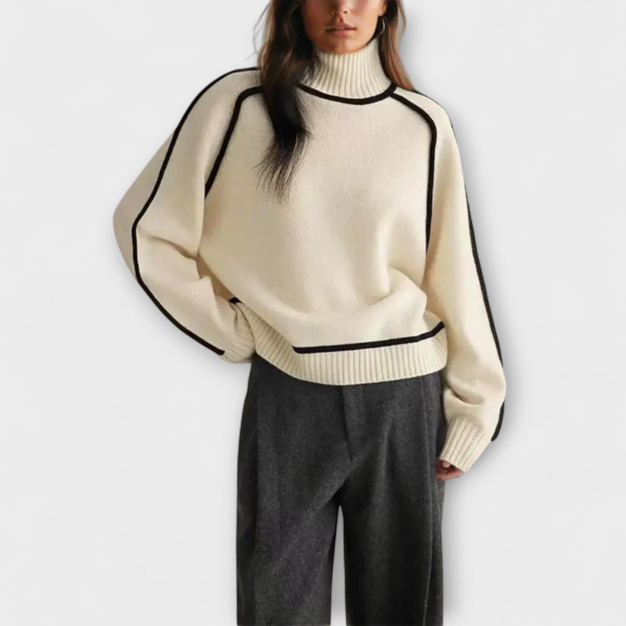 ELLIE | HIGH-NECK SWEATER