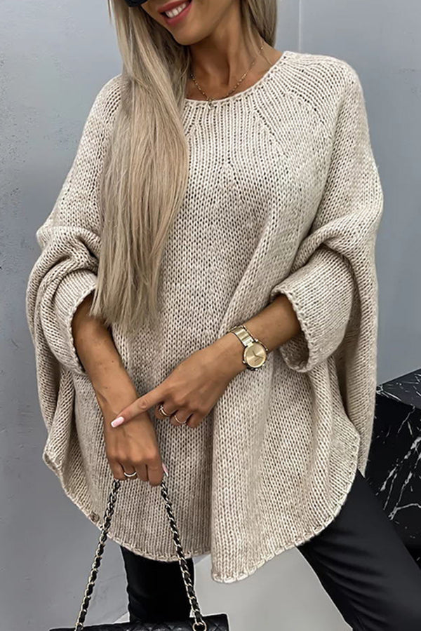 MANON | ELEGANT RELAXED-FIT KNITTED JUMPER