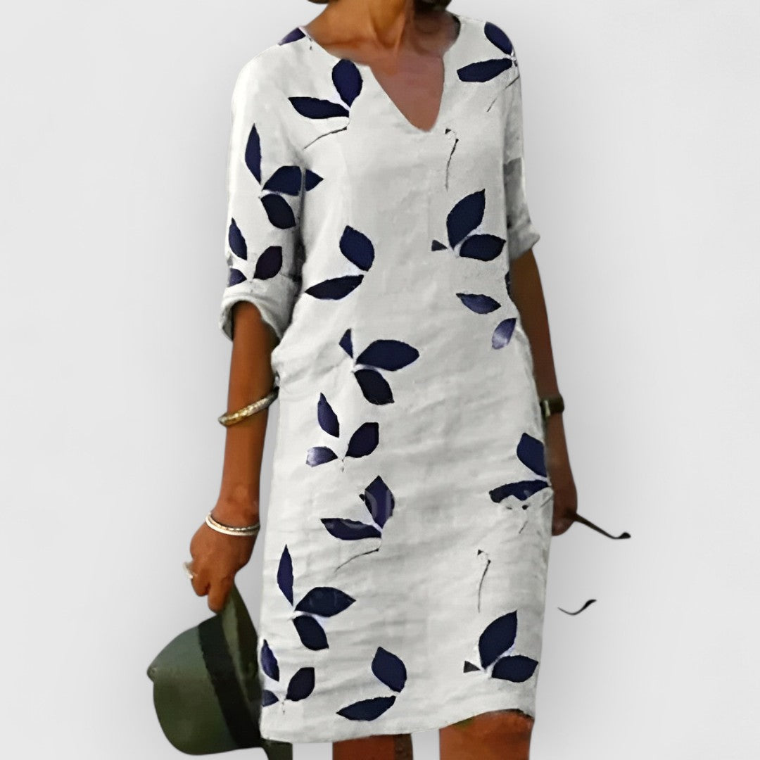 ELIZABETH - LUXURY FLORAL DRESS