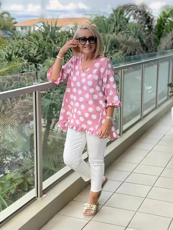 VIVIANA – VINTAGE-INSPIRED TOP