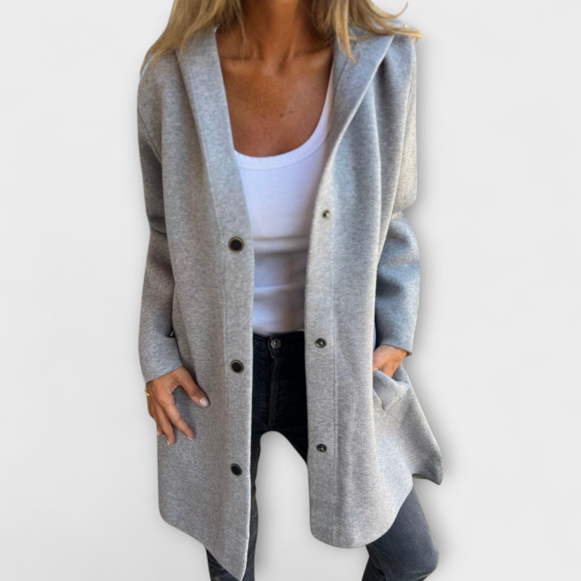 JASMINE | RELAXED-FIT STYLISH HOODED JACKET