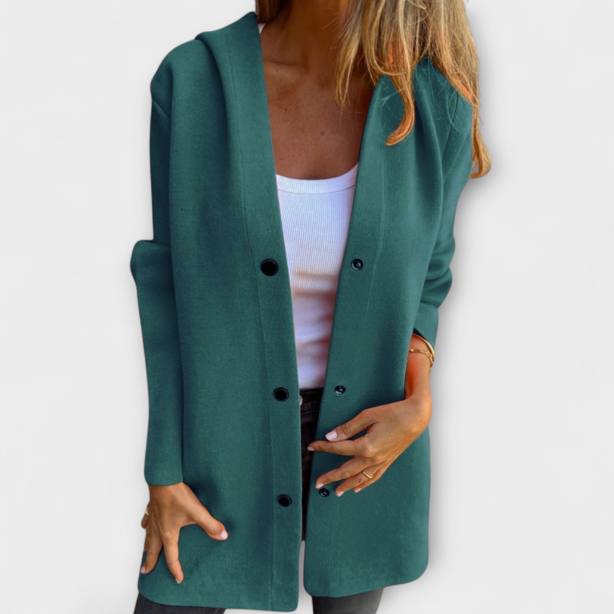 JASMINE | RELAXED-FIT STYLISH HOODED JACKET