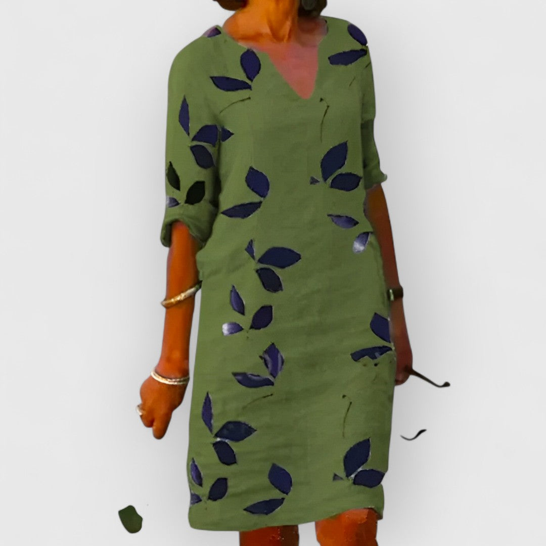 ELIZABETH - LUXURY FLORAL DRESS