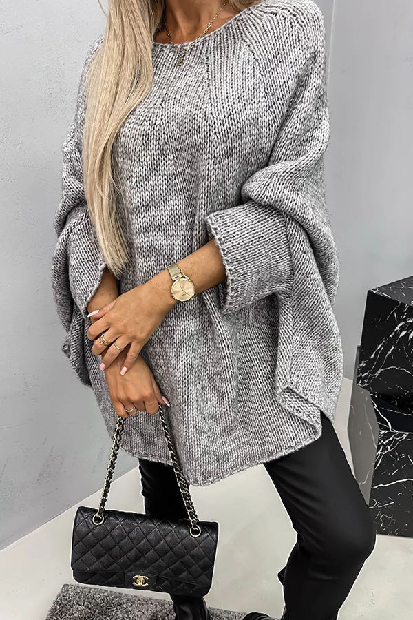 MANON | ELEGANT RELAXED-FIT KNITTED JUMPER