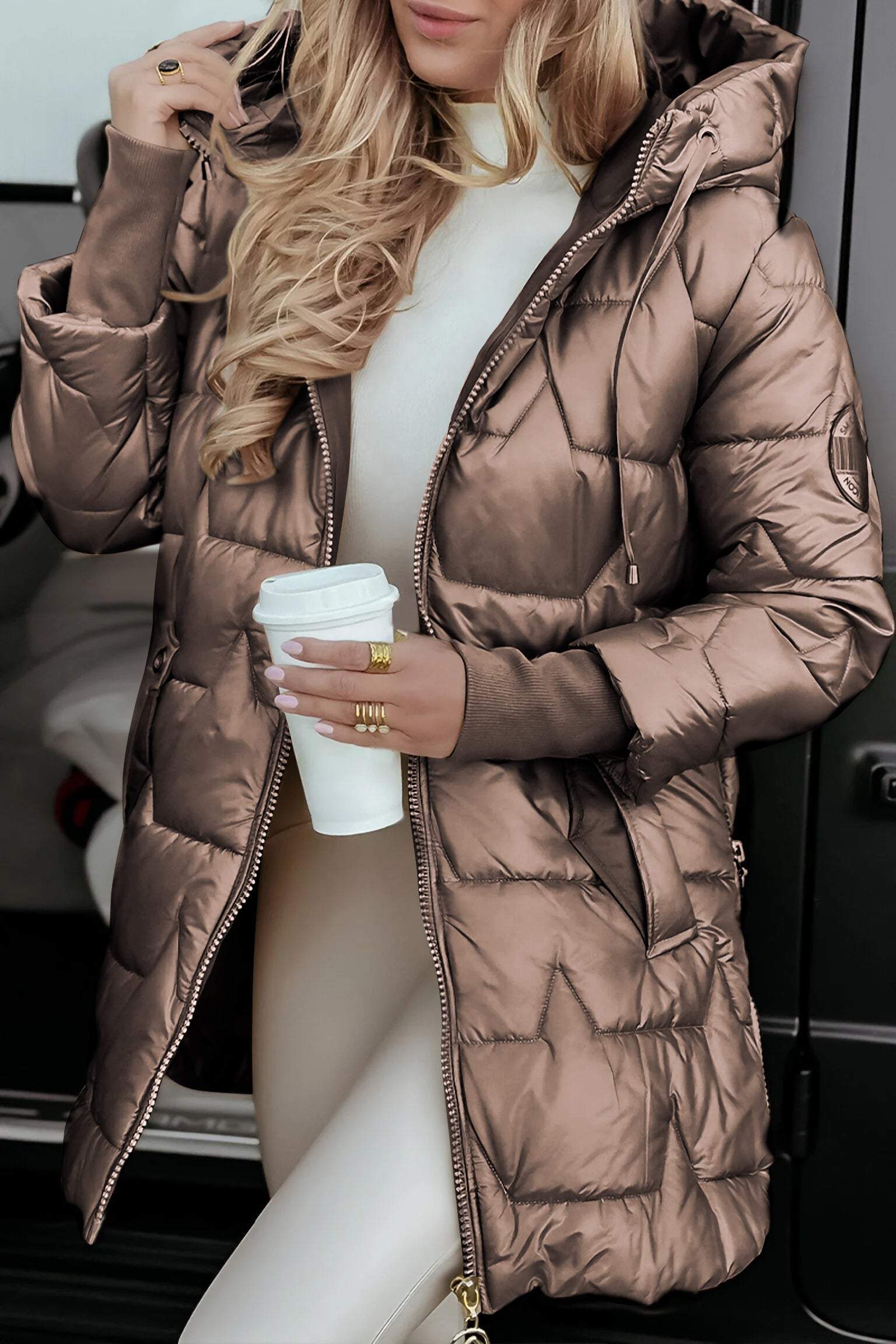 VANESSA | ELEGANT HOODED WINTER COAT