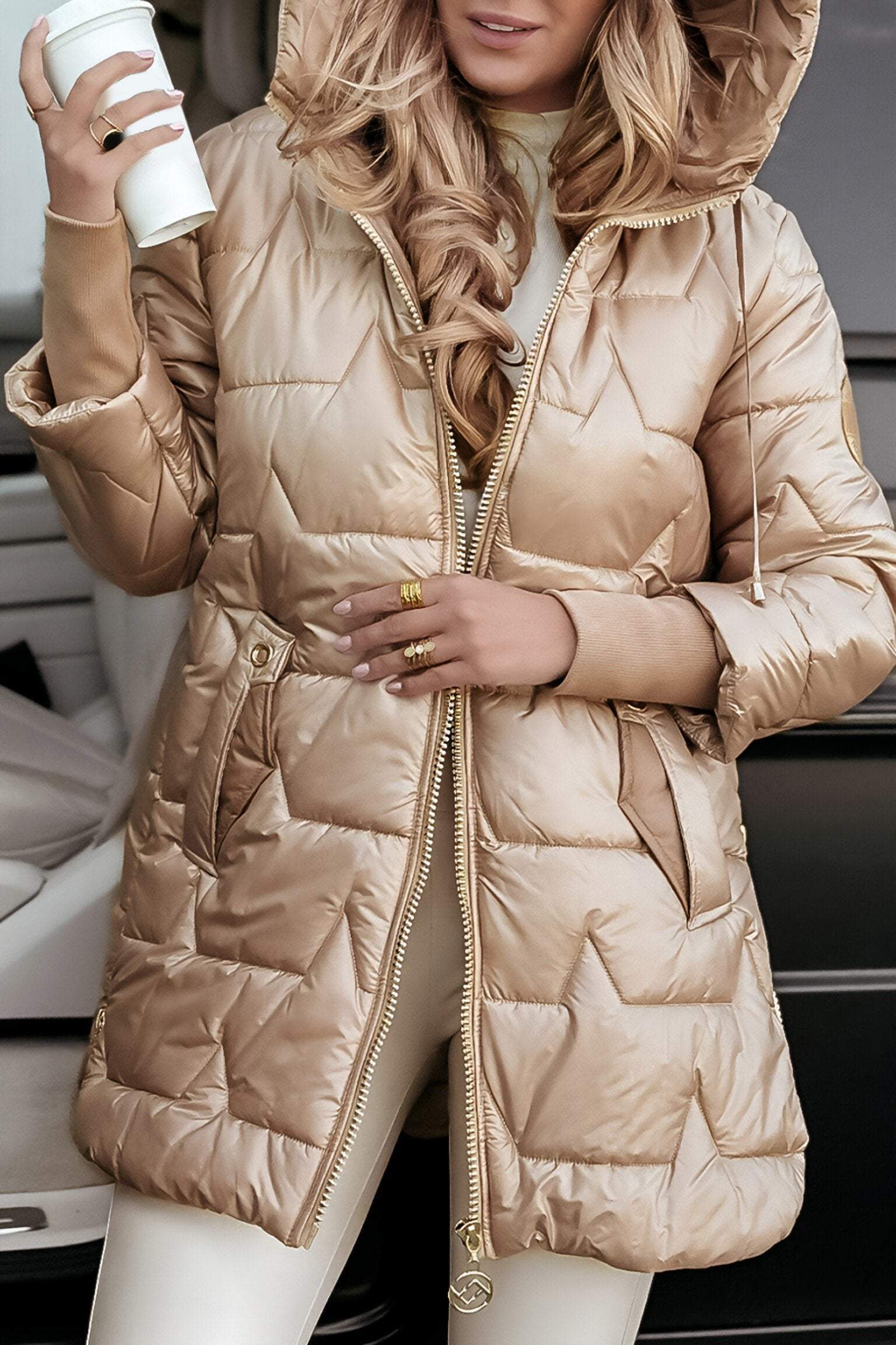 VANESSA | ELEGANT HOODED WINTER COAT