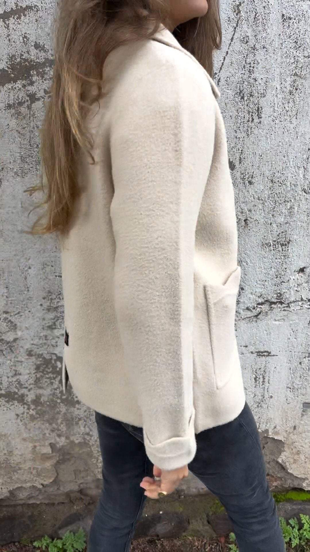 ENZA | COSY WINTER COAT WITH TUMMY COVERAGE