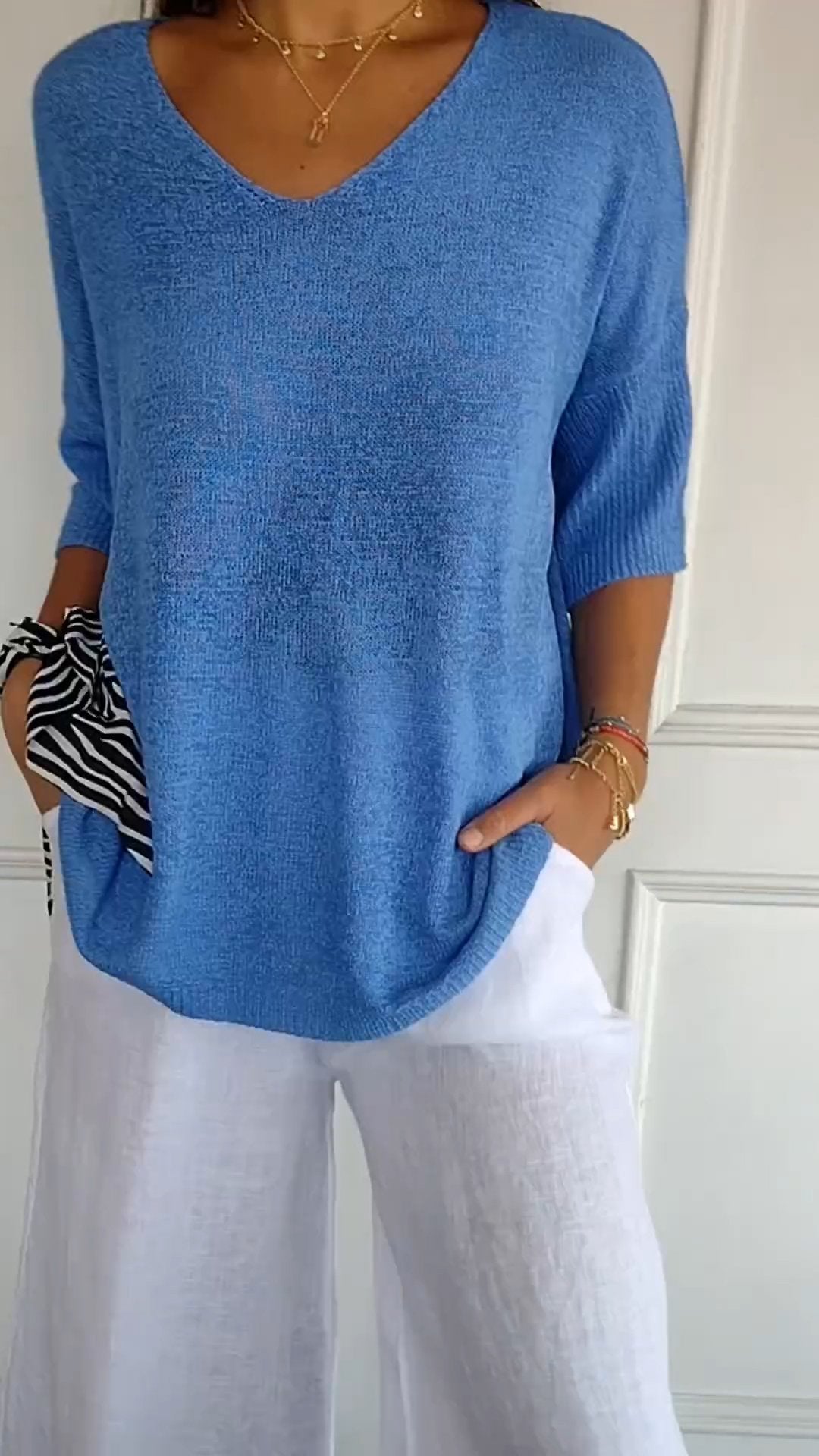 ROSA | ELEGANT KNIT TOP FOR WOMEN