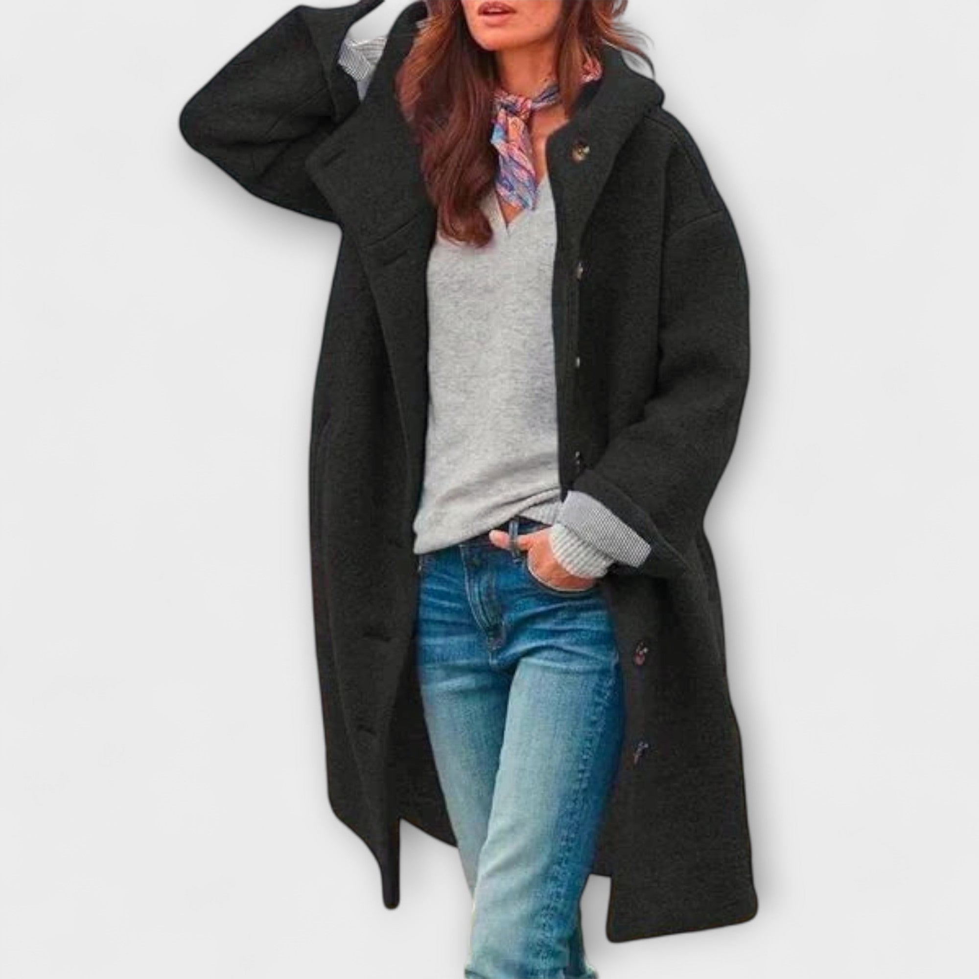 LINDE | LONG OVERSIZED COAT