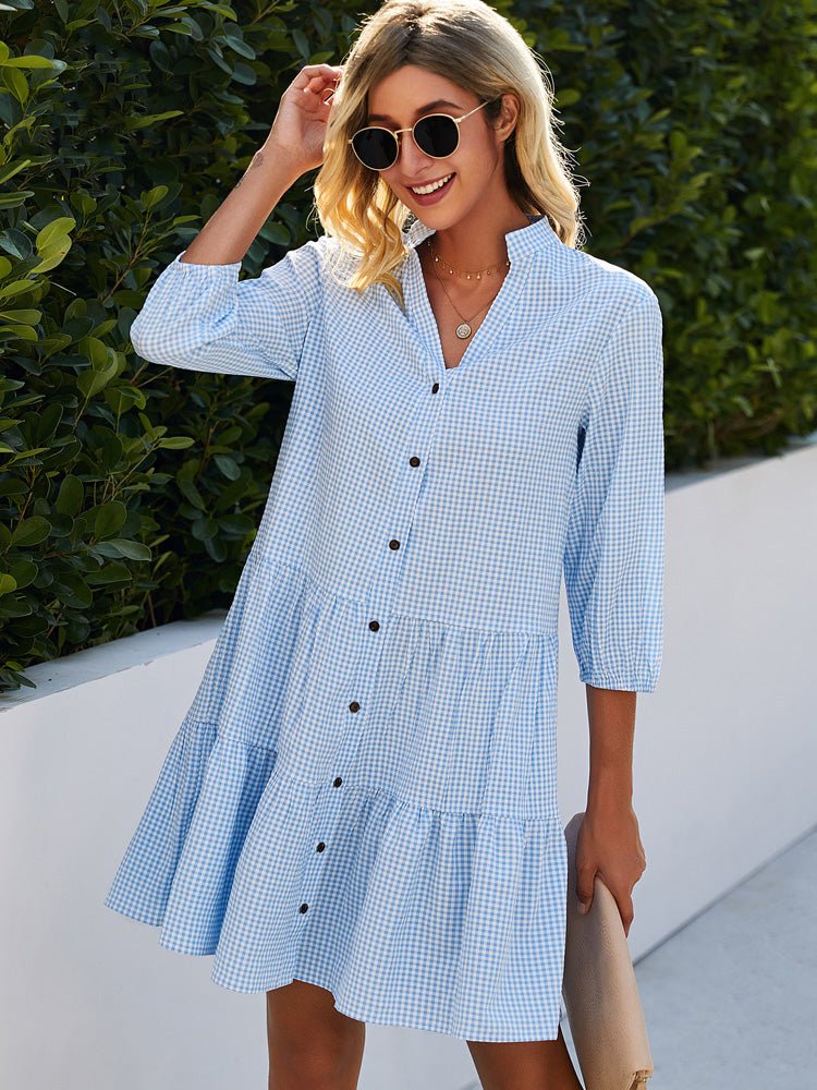 SHANNA – FLOWY DAY MIDI DRESS WITH TUMMY COVERAGE