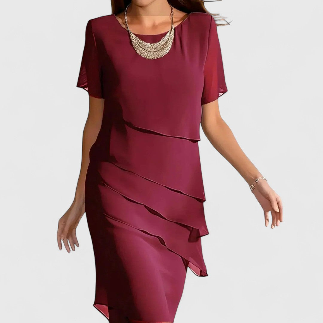 MARIBEL - ELEGANT FIGURE-FLATTERING DRESS