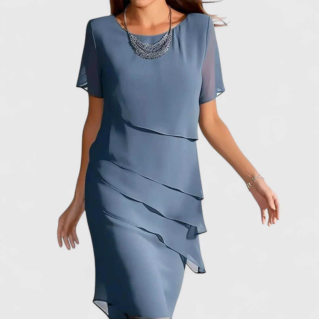 MARIBEL - ELEGANT FIGURE-FLATTERING DRESS