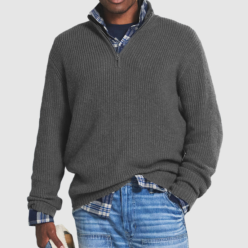 GEORGE | MEN’S CLASSIC LONG-SLEEVE KNIT SWEATER