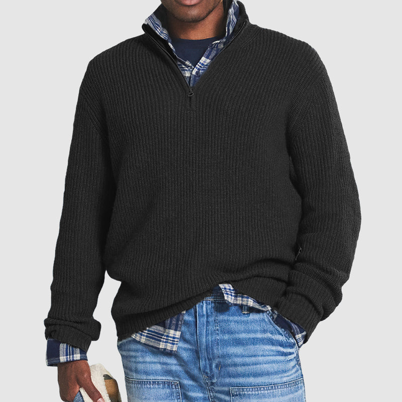 GEORGE | MEN’S CLASSIC LONG-SLEEVE KNIT SWEATER